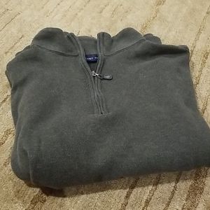 Grant thomas quarter zip long sleeve shirt